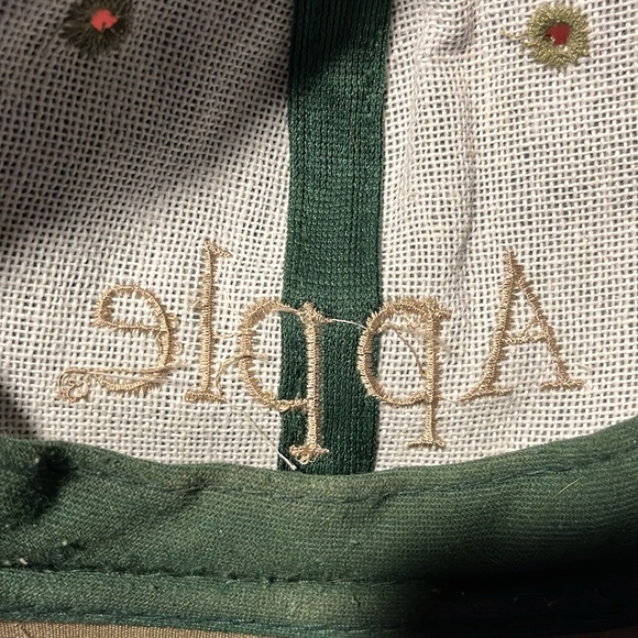 Vintage 1990’s Apple Computer Hat - Used - Excellent Shape! - Picture 9 of 11